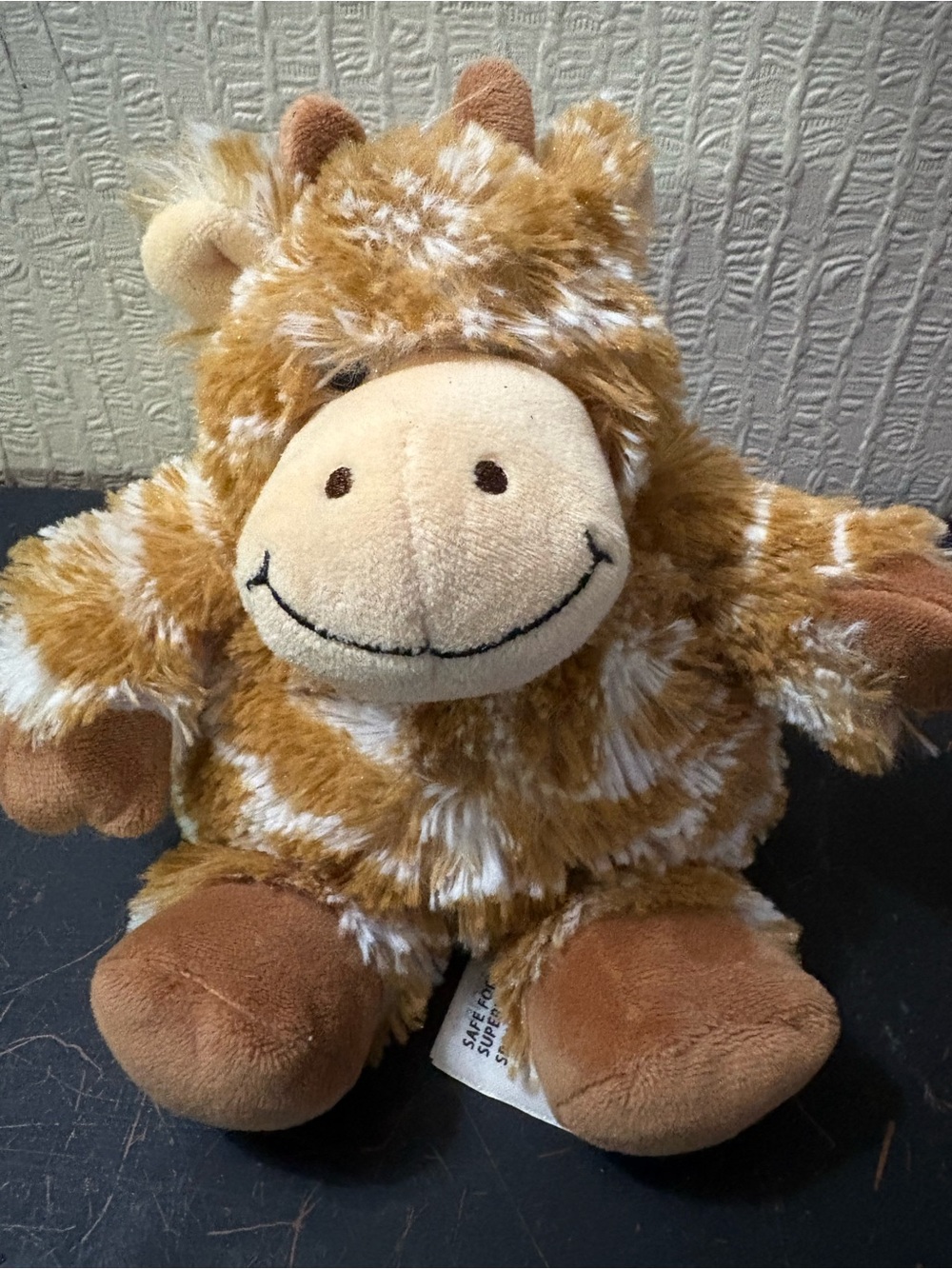 Warmies Mini Plush Smiling Giraffe Stuffed Animal - Lavender Scented Interior